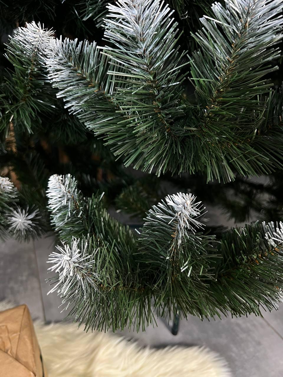 Искусственная елка Снежная королева с белыми кончиками 3 м Зеленый (YA678272) - фото 5 Искусственная елка Снежная королева с белыми кончиками 3 м Зеленый (YA678272) - фото 5