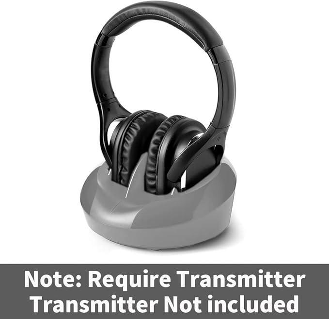 Навушники бездротові ZANCHIE радіочастотні для перегляду телевізора з накладними вухами - фото 2 Навушники бездротові ZANCHIE радіочастотні для перегляду телевізора з накладними вухами - фото 2