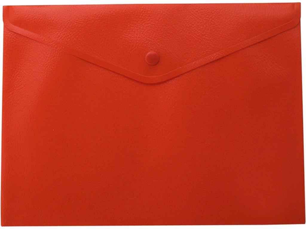 Папка-конверт Buromax А4 на кнопке Красный (BM.3925-05)