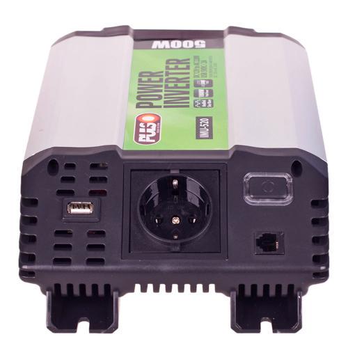 Преобразователь напряжения PULSO/IMU-520/12V-220V/500W/USB-5VDC2.0A - фото 3 Преобразователь напряжения PULSO/IMU-520/12V-220V/500W/USB-5VDC2.0A - фото 3