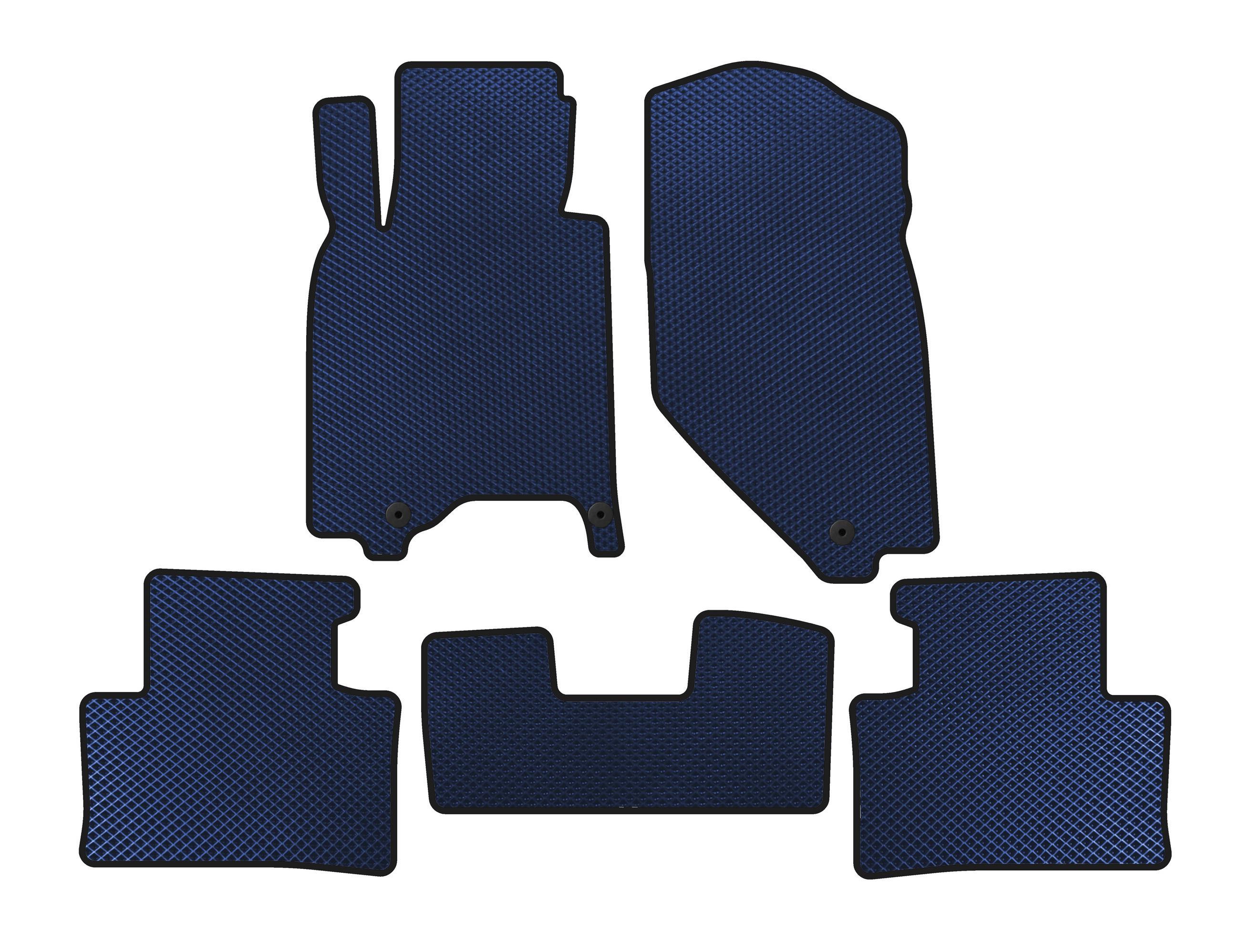 Килимки EVA Digital Designs для Infiniti G25/G35/37 2006-2015 рр. Синій (140187)
