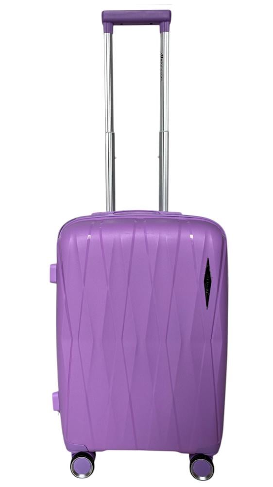 Чемодан малый под ручную кладь Madion nowball 51103 полипропилен S Фиолетовый