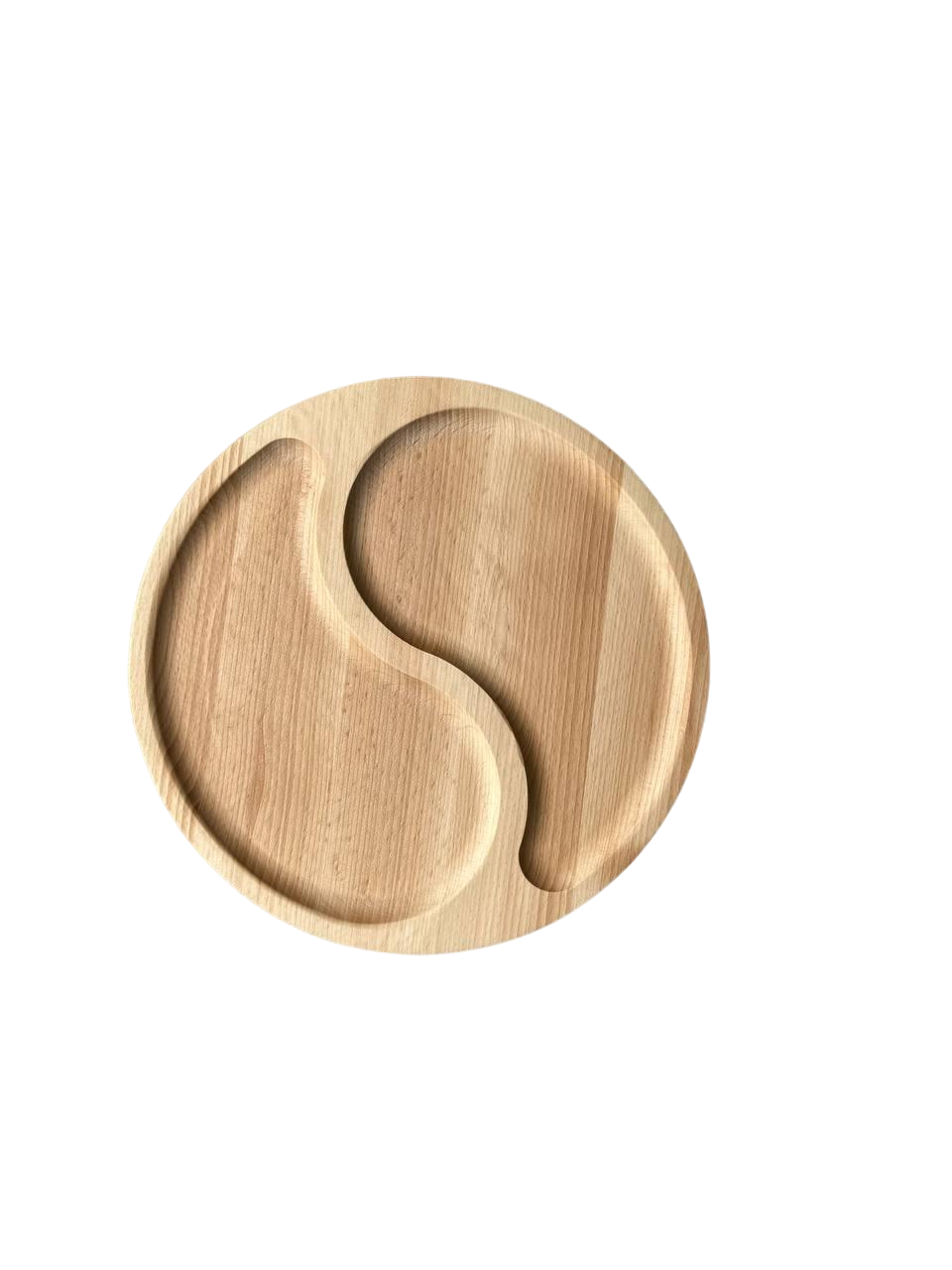 Менажница деревянная 2 секции круглая с пропиткой ясеневая 30 см (ман-43) Менажница деревянная 2 секции круглая с пропиткой ясеневая 30 см (ман-43)