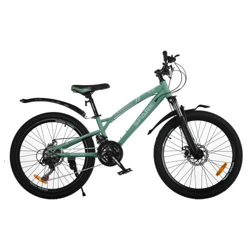 Велосипед SPARK SURF колеса 24" стальная рама 12" Мятный (000239216)