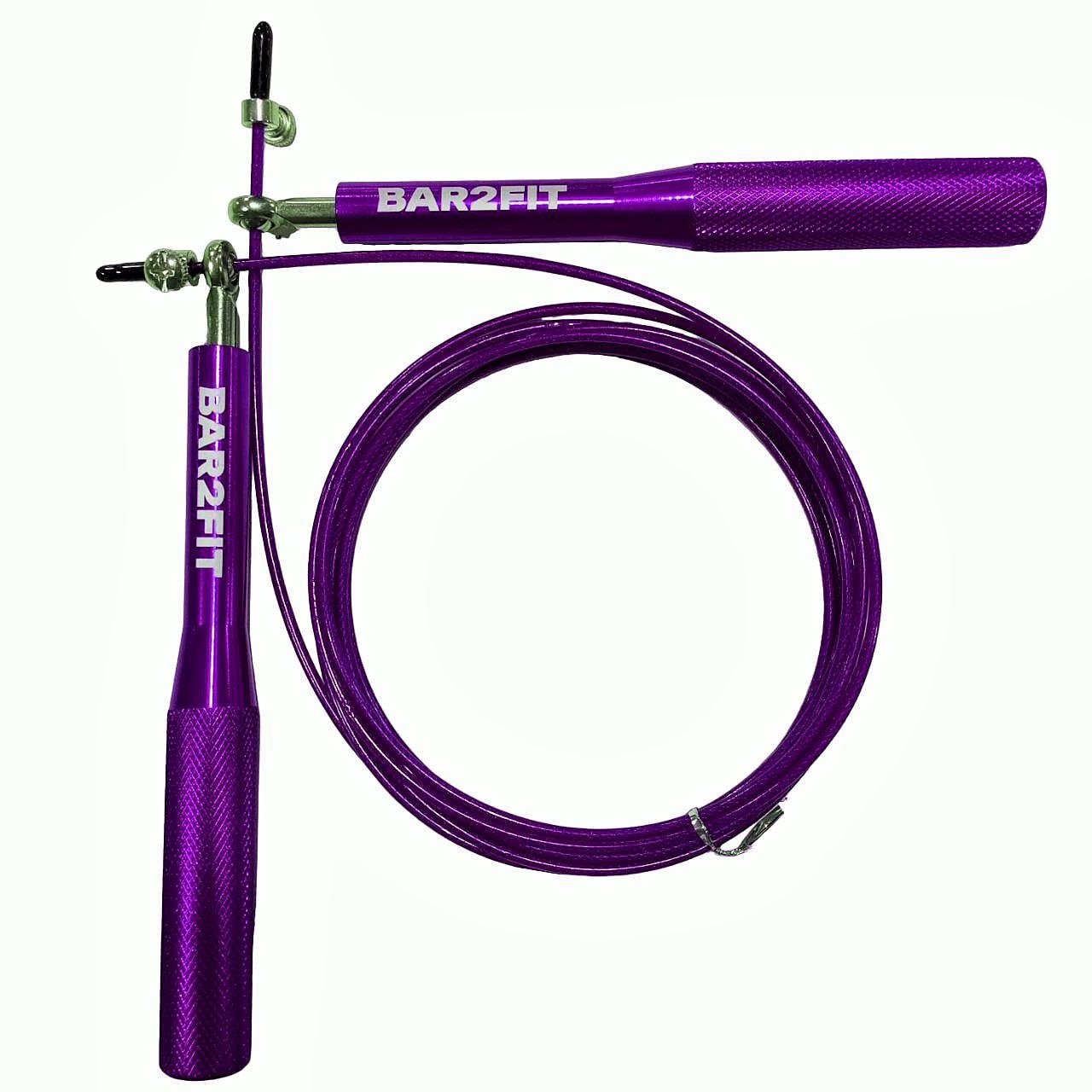 Скакалка швидкісна BAR2FIT B2F-3 Violet (12223679) - фото 2