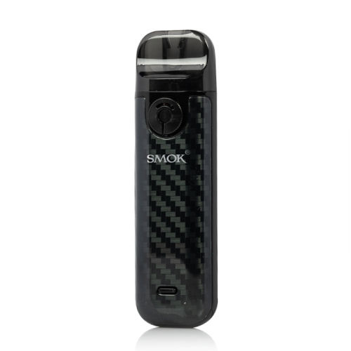 Под-система сольова електронна сигарета Smok Novo 4 25 W Pod 800 mAh 2 мл Kit Black Carbon Fiber (sn1239) - фото 1