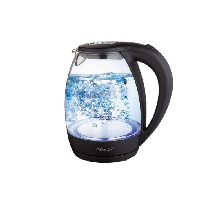 Электрочайник Maestro 1,7 л 2200 Вт Черный (ae451423) Электрочайник Maestro 1,7 л 2200 Вт Черный (ae451423)