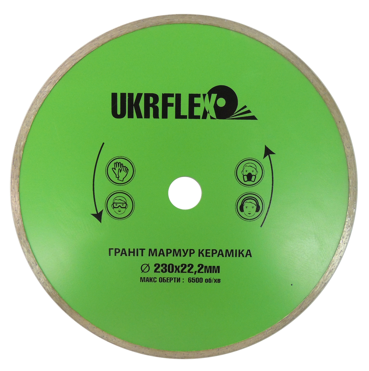 Диск алмазний UKRflex для плитки 230х22,2 мм (31-23001)