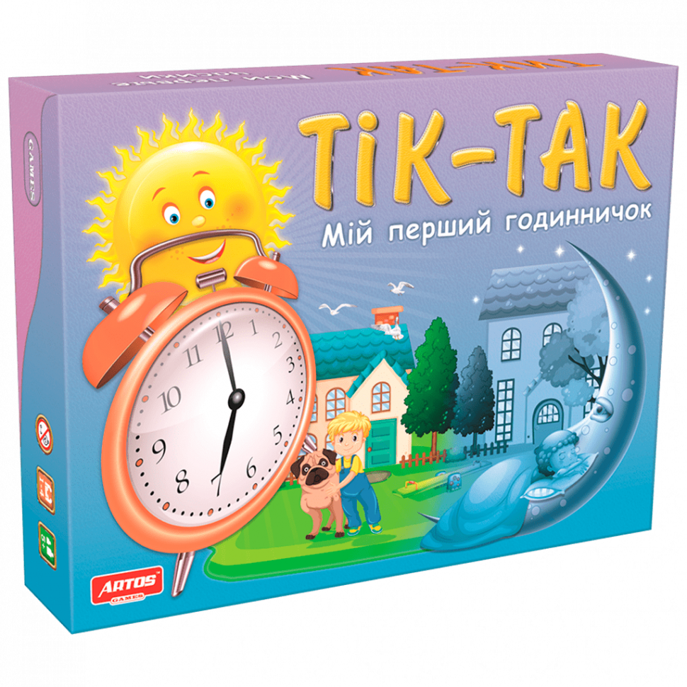 Гра розвиваюча Artos Games Тік-Так (0819)