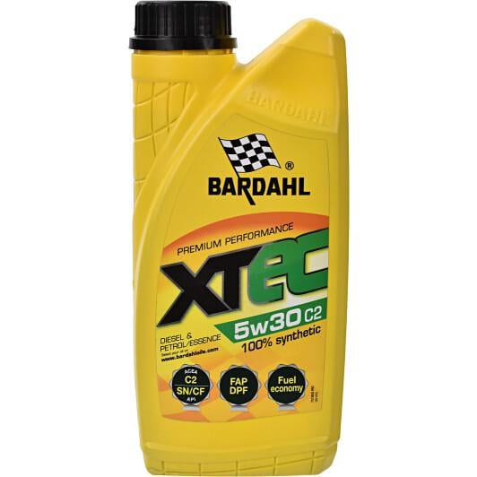 Моторна олива Bardahl XTEC 5W30 C2/С3 SN/CF 1 л (33071)