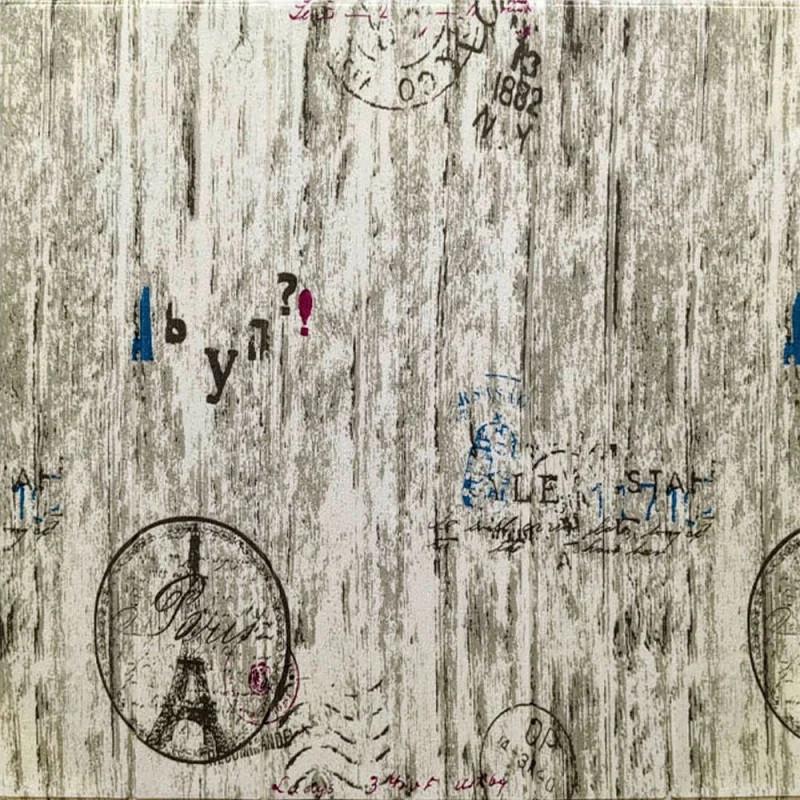 3D панелі Sticker Wall 700x700x7 мм під дерево Париж