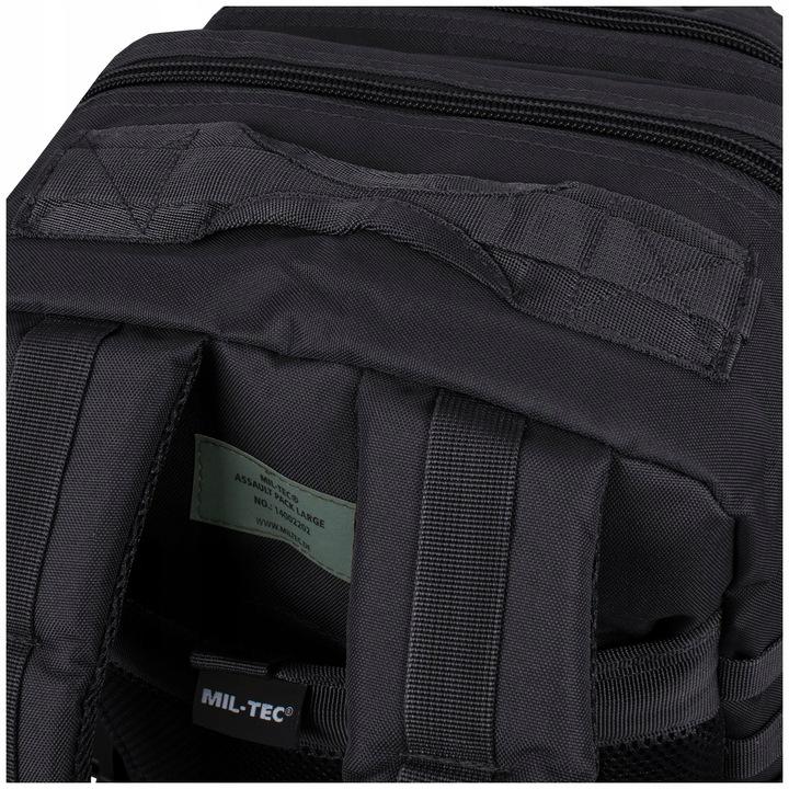 Рюкзак Mil-Tec Assault 36 л Black - фото 2 Рюкзак Mil-Tec Assault 36 л Black - фото 2