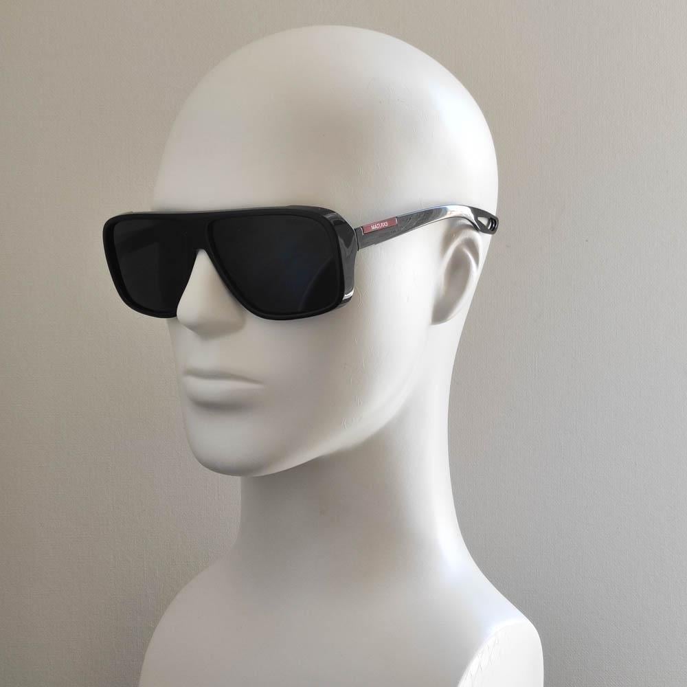 Солнцезащитные очки поляризованные 1888 Matlrxs Polarized Черный Глянцевый (47146) - фото 2