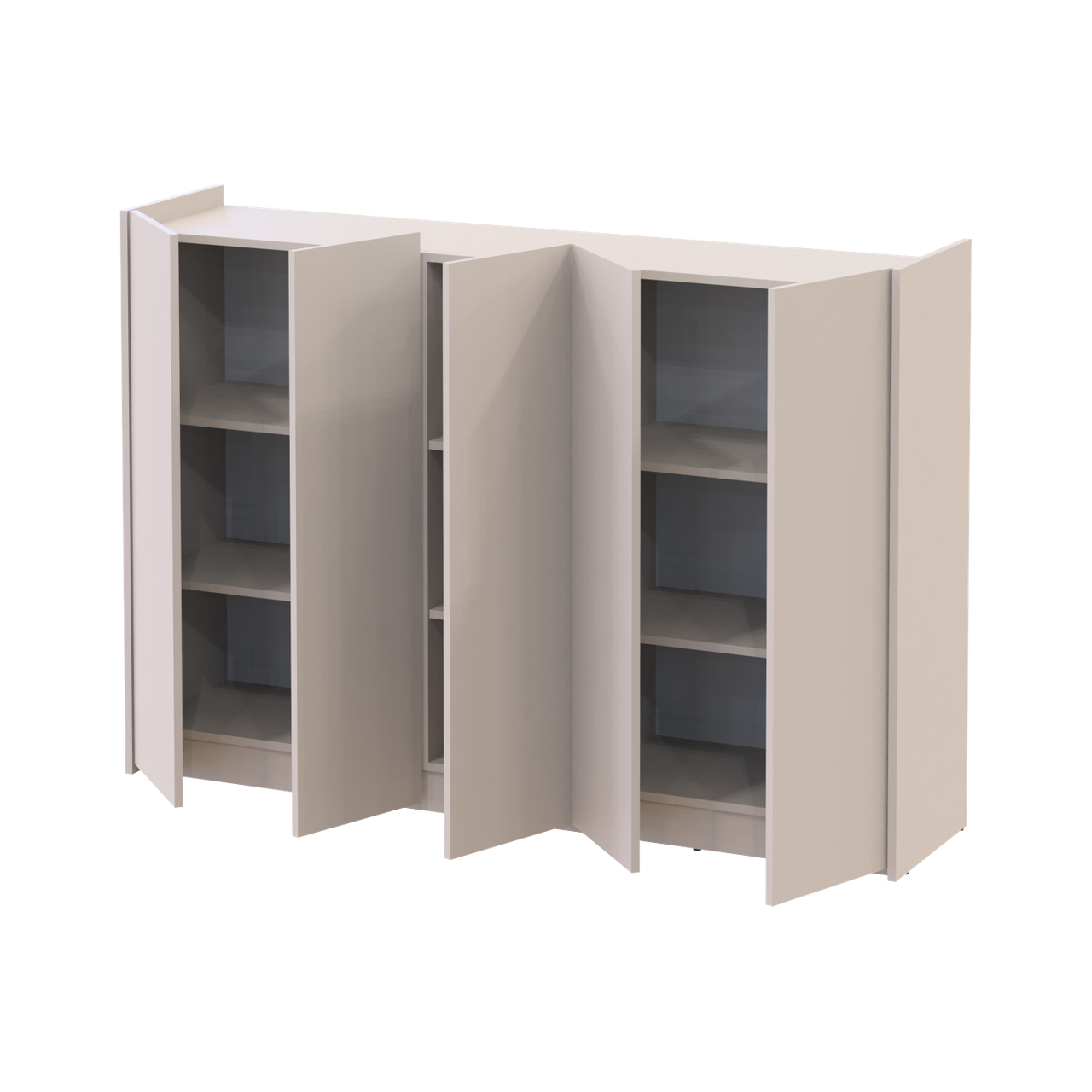 Тумба для обуви Doros Кассель 5 ДСП 159х40х110 см Кашемир (41516217) - фото 3