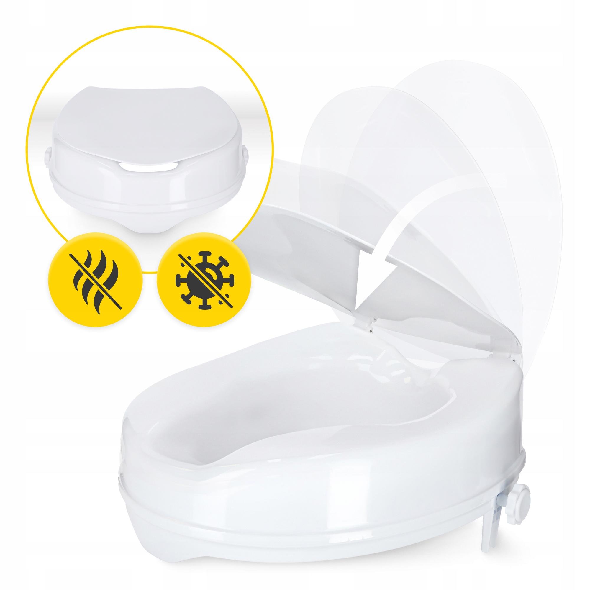 Насадка на унитаз 4fizjo 10 см White (P-5905973406444) - фото 3