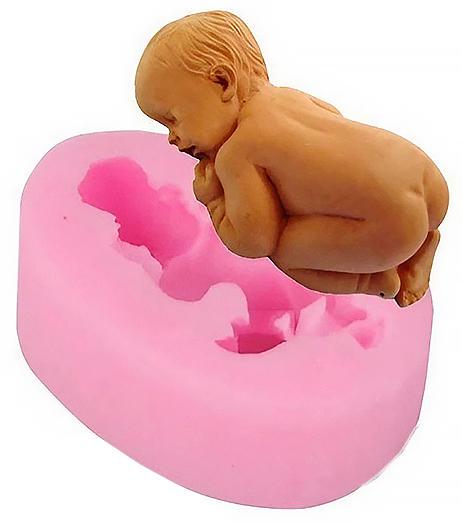 Форма силиконовая Stenson Младенец 7,5x4,5x2,5 см (MH-3044)