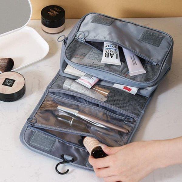 Органайзер-косметичка дорожный подвесной Bei Lian travel 24x20x9 см Grey (123517) - фото 4 Органайзер-косметичка дорожный подвесной Bei Lian travel 24x20x9 см Grey (123517) - фото 4