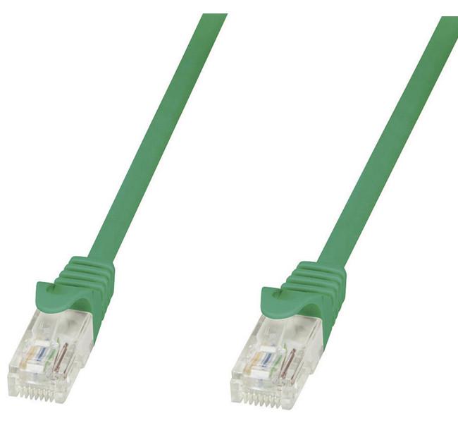 Патч-корд CAT 5e Logilink RJ45 RJ45 5 м Зеленый (0484)