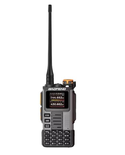 Рация Baofeng UV-K67 Pro 5W дальность до 10 км 2200 mAh Gray (00-00025526)