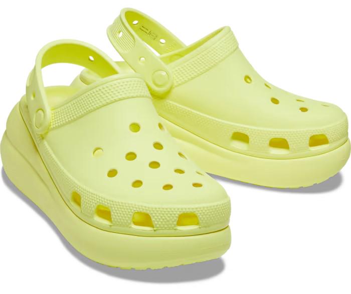 Сабо на платформі Crocs Classic Crush р. W12/EUR 42-43 Sulphur (9159379) - фото 1