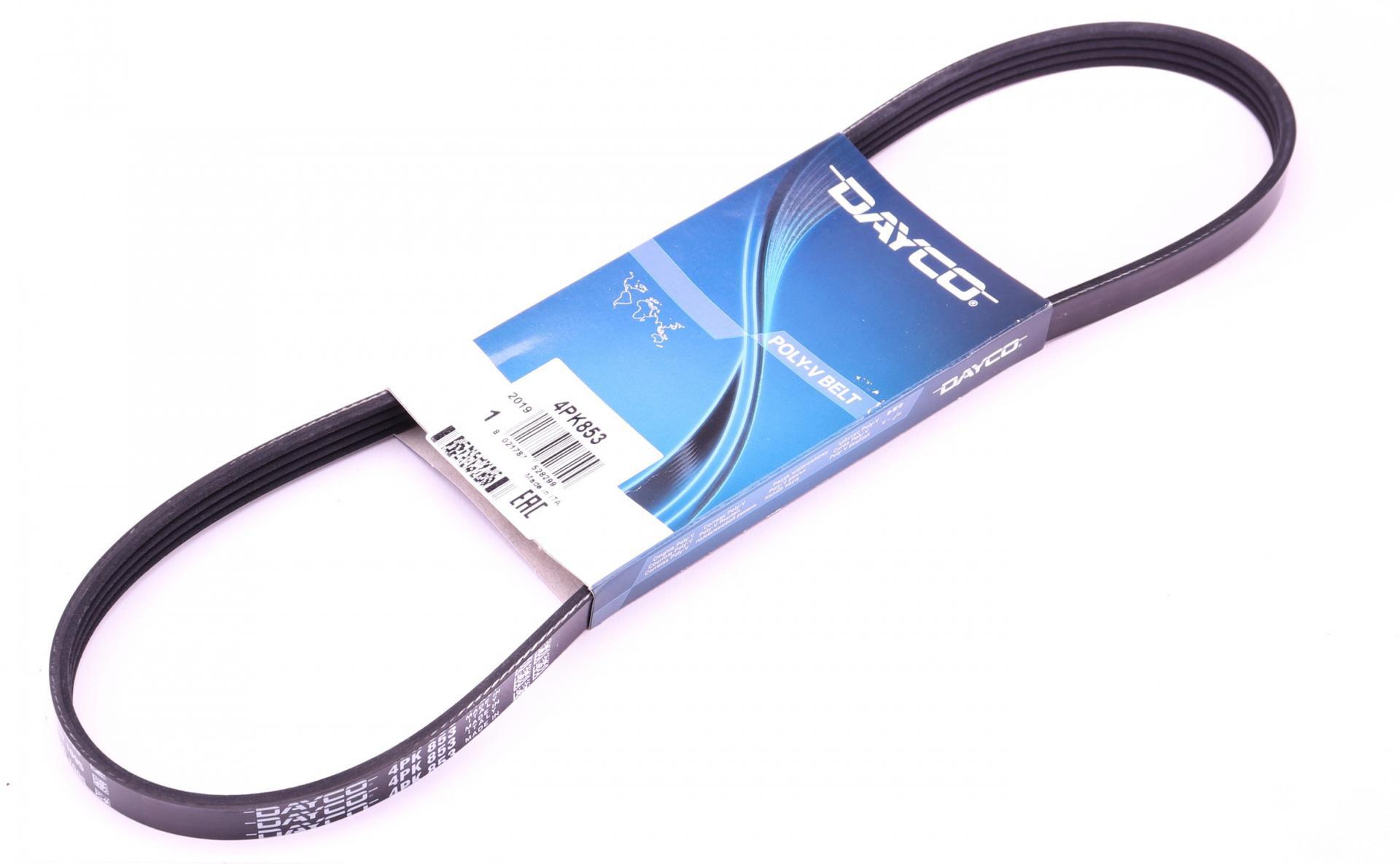 Ремень генератора DAYCO Peugeot Partner 1.1-1.6i 96-15 (4PK853)