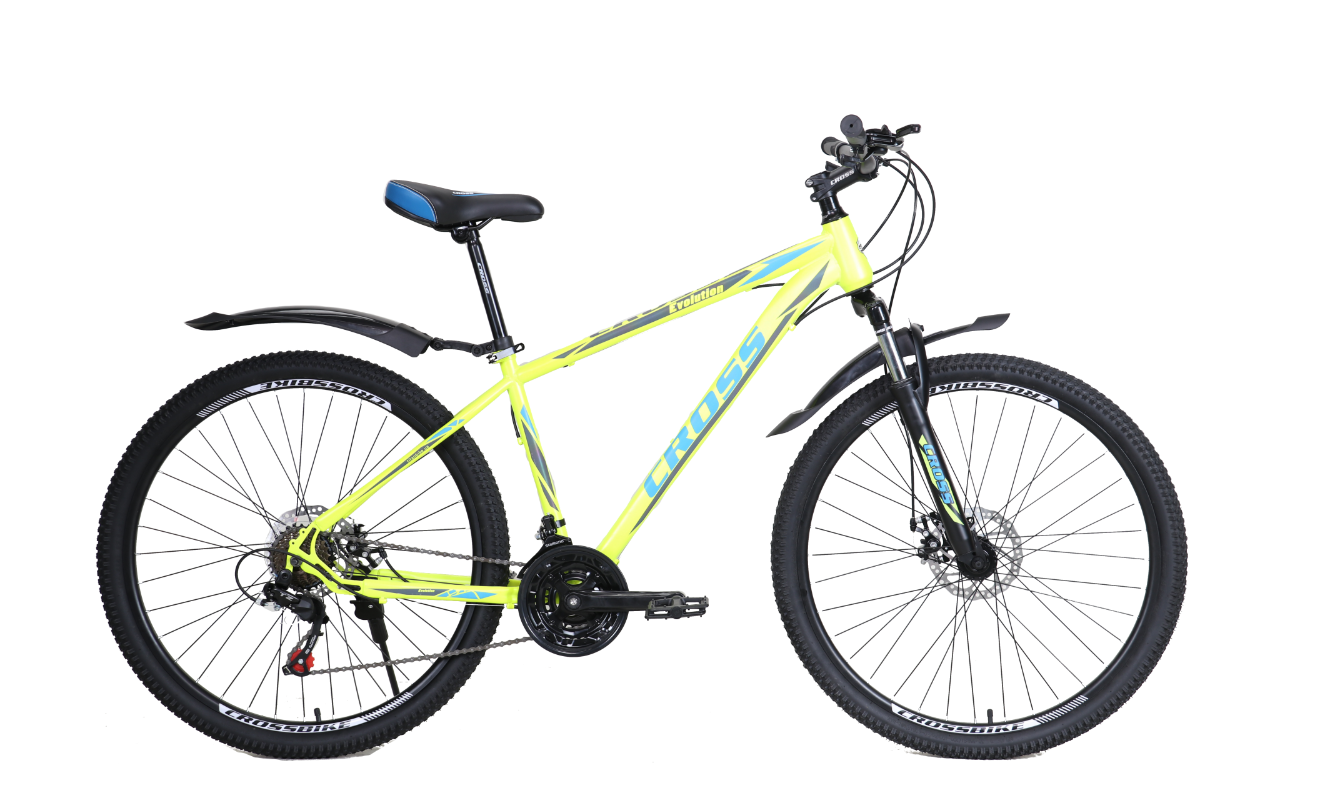 Велосипед Cross Evolution 2021 від 165 см 29" 17" Yellow (d5806b13)