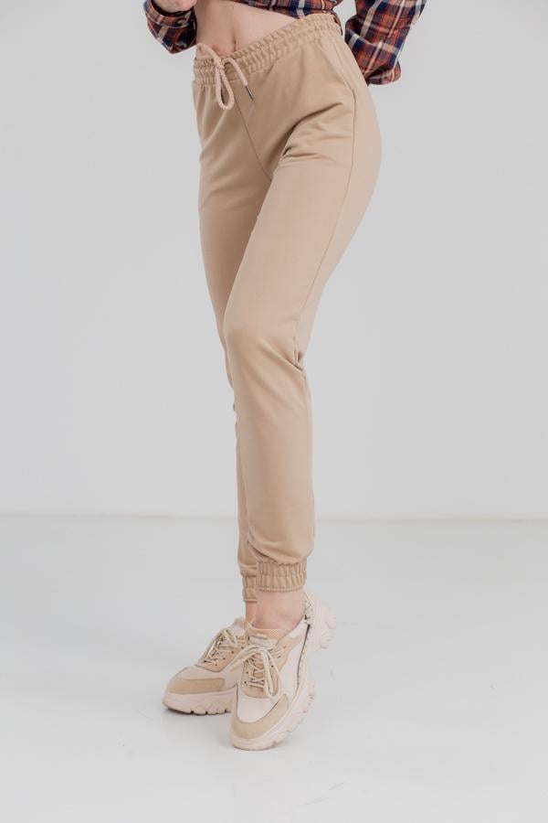 Спортивные штаны женские AKSAN L Бежевый (20.493_beige_46(L)) - фото 2