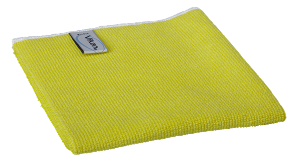 Салфетка Basic Vikan из микрофибры 400х400 мм Желтый (691146)