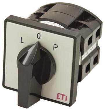 Переключатель кулачковый ETI CS 16 11 U 3p 1-0-2 16А реверсивный (4773139)