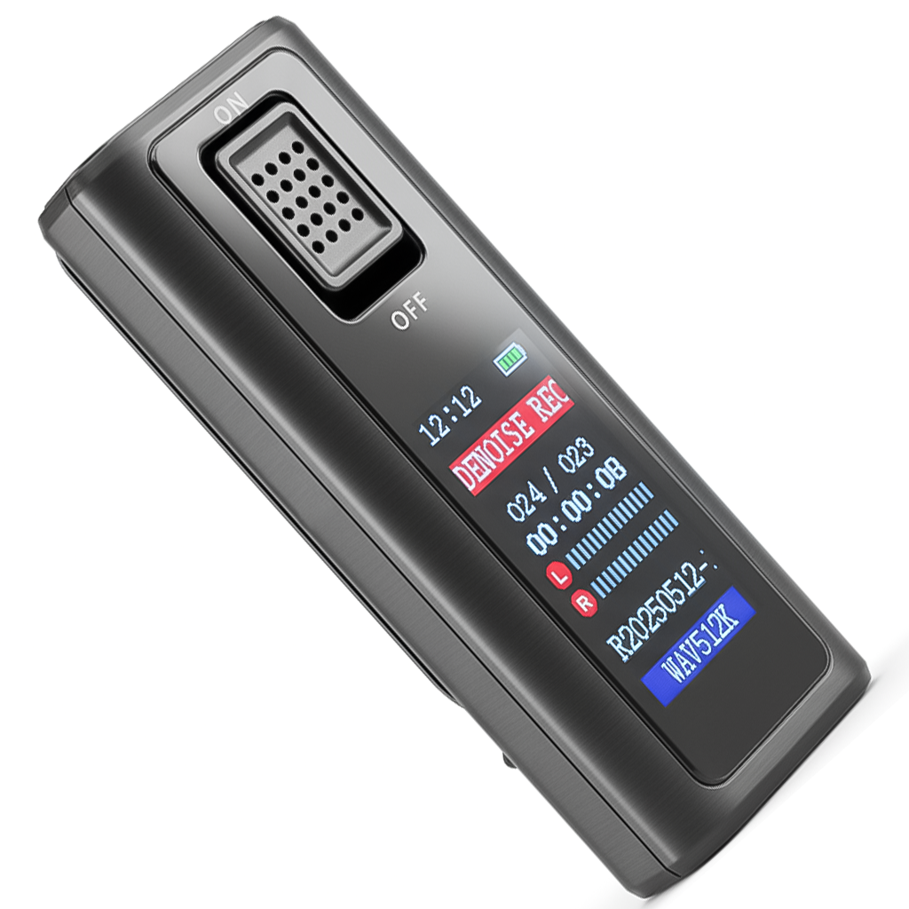 Диктофон мини с активацией голосом Savetek R06-Clip 32 Гб VOX 10 часов записи