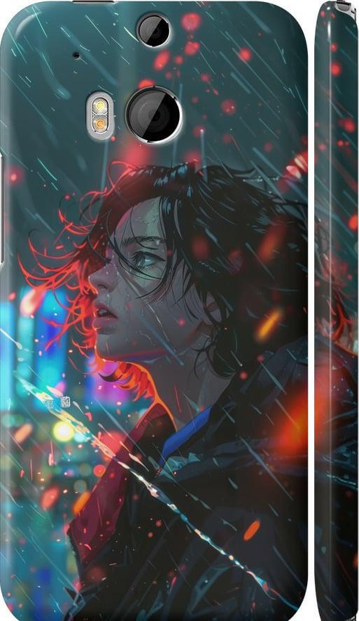 Чехол на HTC One M8 dual sim Ночные огни (6096m-55-42517)