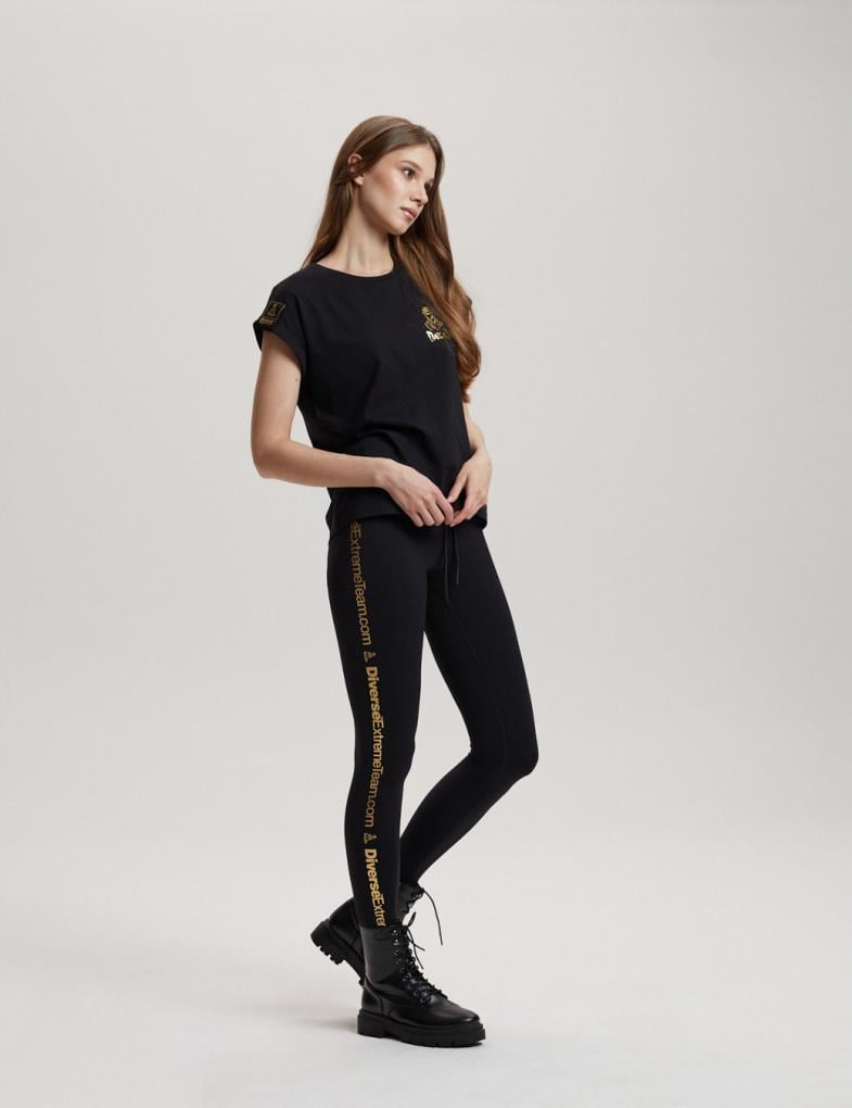 Легінси жіночі Diverse DKR VIP р. 32 M Чорний (5902598797902)