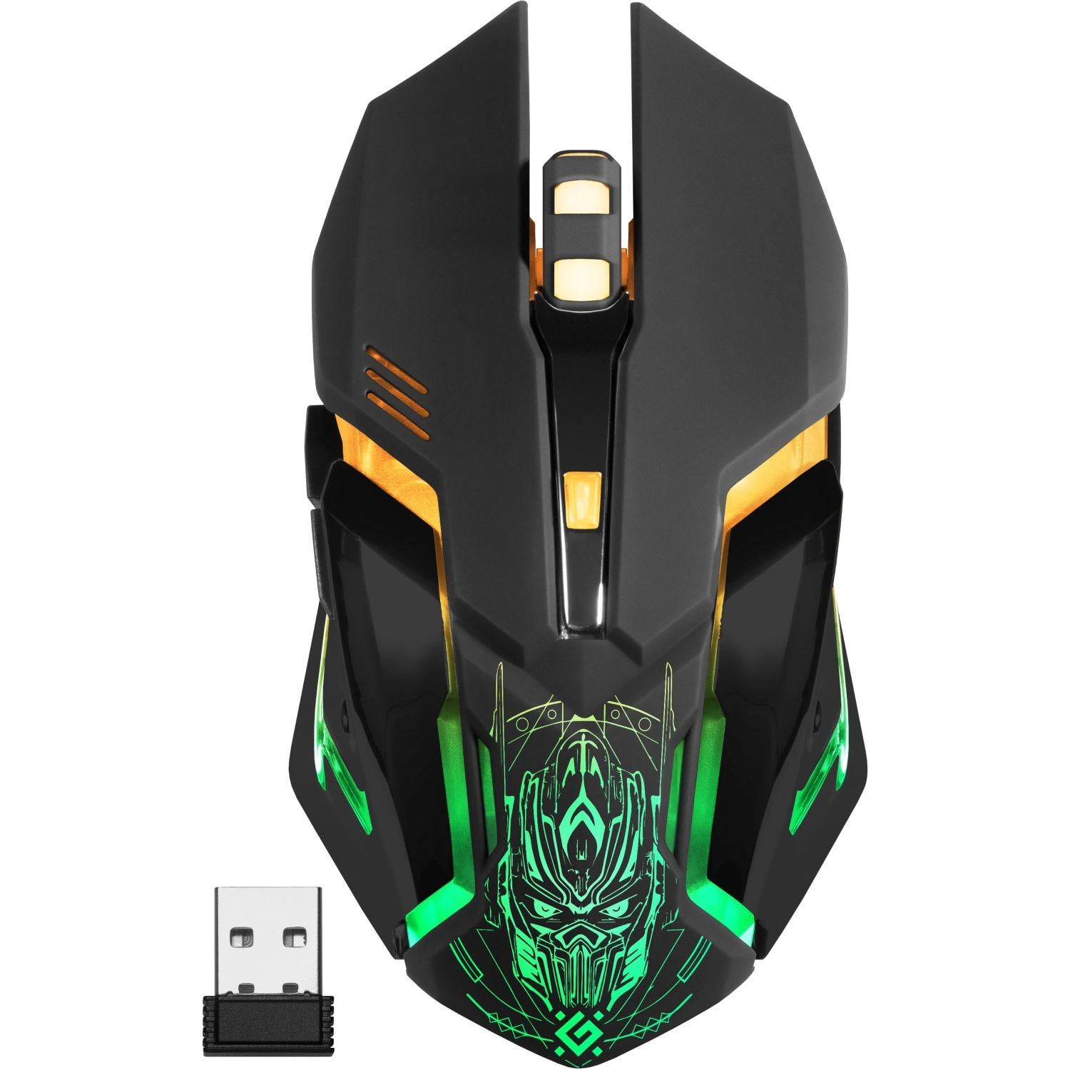 Мышь беспроводная Defender Trigger GM-934 Bluetooth/3200 dpi/LED-подсветка Черный (52934) Мышь беспроводная Defender Trigger GM-934 Bluetooth/3200 dpi/LED-подсветка Черный (52934)
