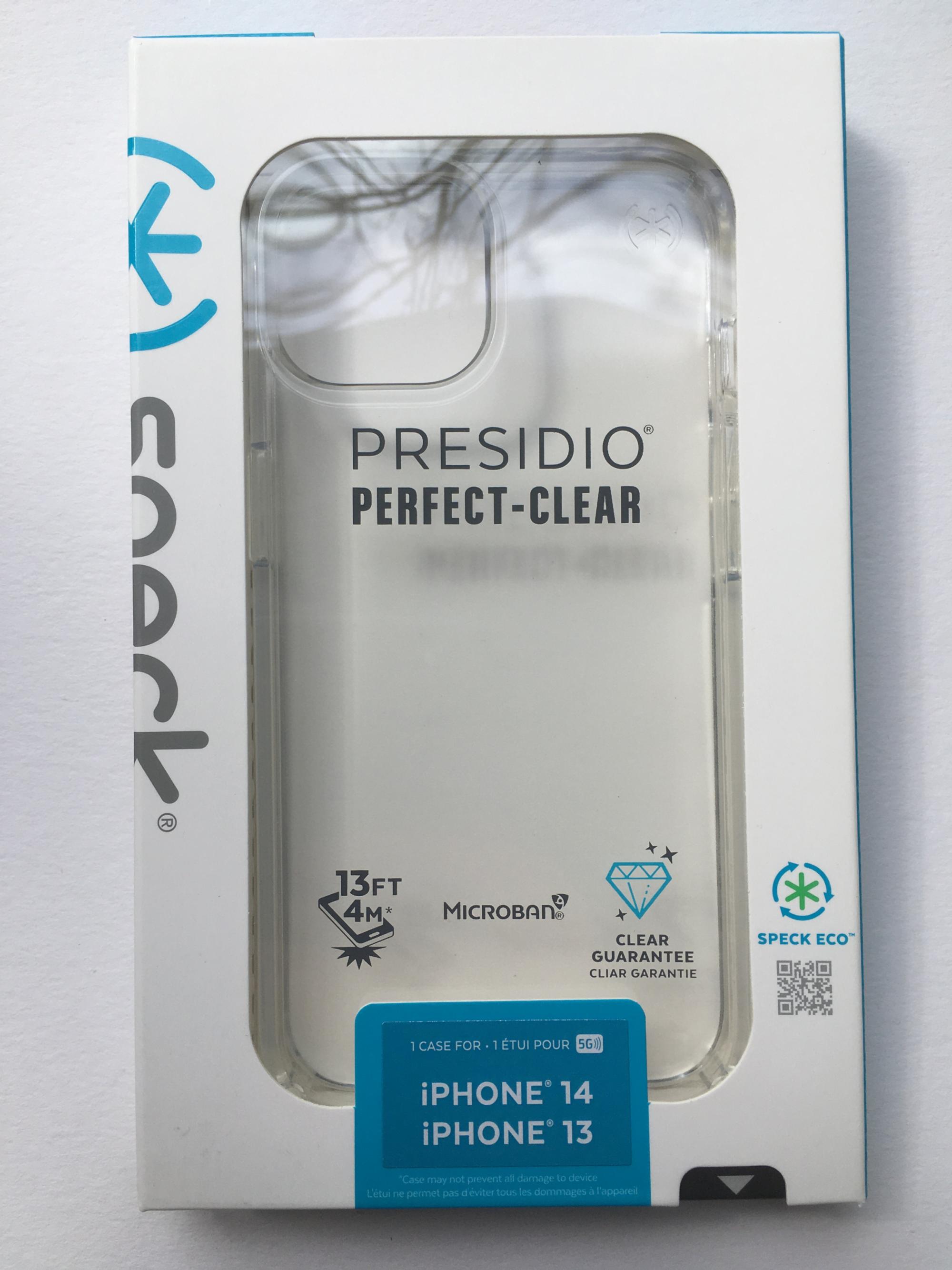 Чохол прозорий протиударний з антимікробним покриттям Speck Presidio Clear 141691-5085 для Iphone 13 (6.1") - фото 2