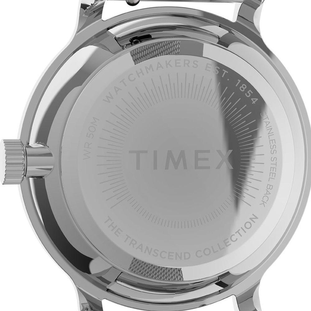 Наручные часы женские Timex Transcend кварцевые Silver (Tx2u92900) - фото 5