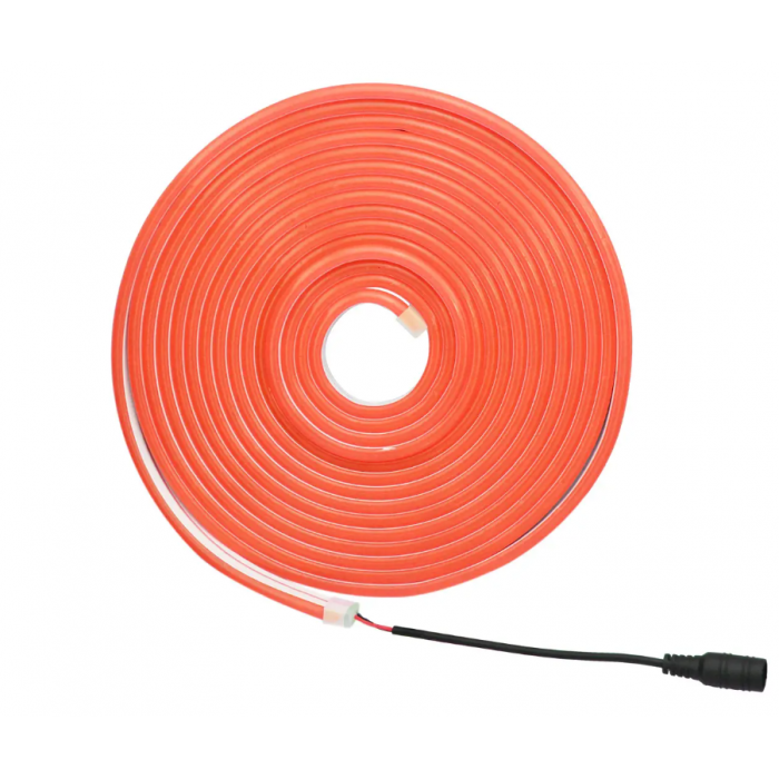 Світлодіодна стрічка неонова герметична 220В 5 м Червоний (49716)