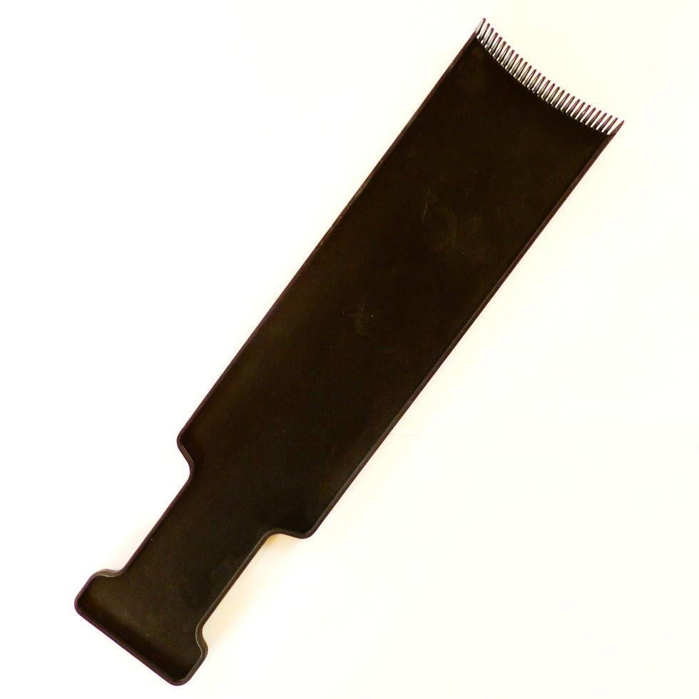 Лопатка для окрашивания волос ДенІС professional с зубцами 250 мм Черный (1453070599)