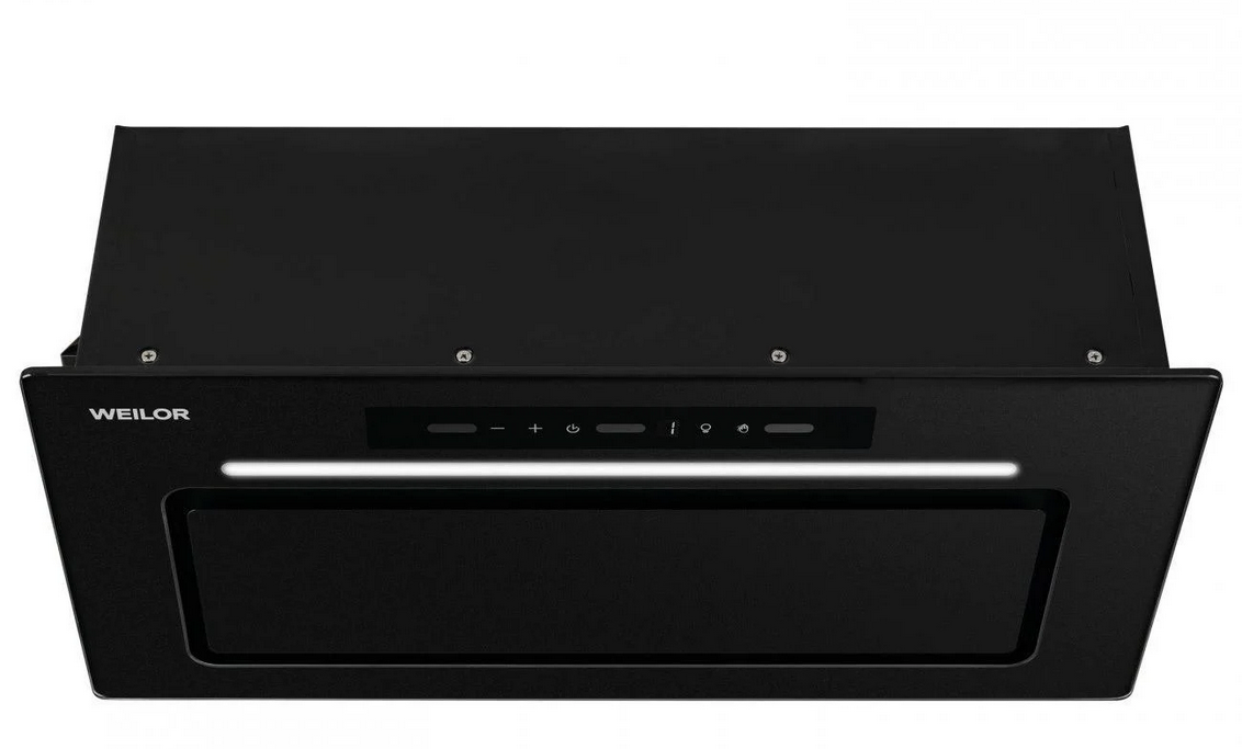 Полная вытяжка WEILOR Lumina WBG 65 Black Matte