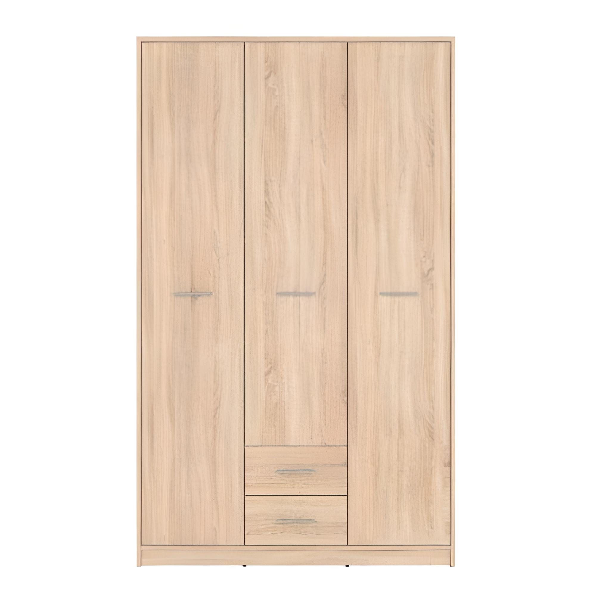 Шафа розпашна Gerbor Holding Непо SZF3D2S N з ДСП 1185х540х1965 мм Дуб сонома