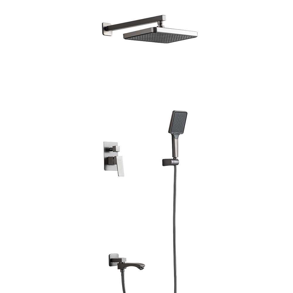 Душова система вбудована Frap F7176-9 Графіт (1055765)