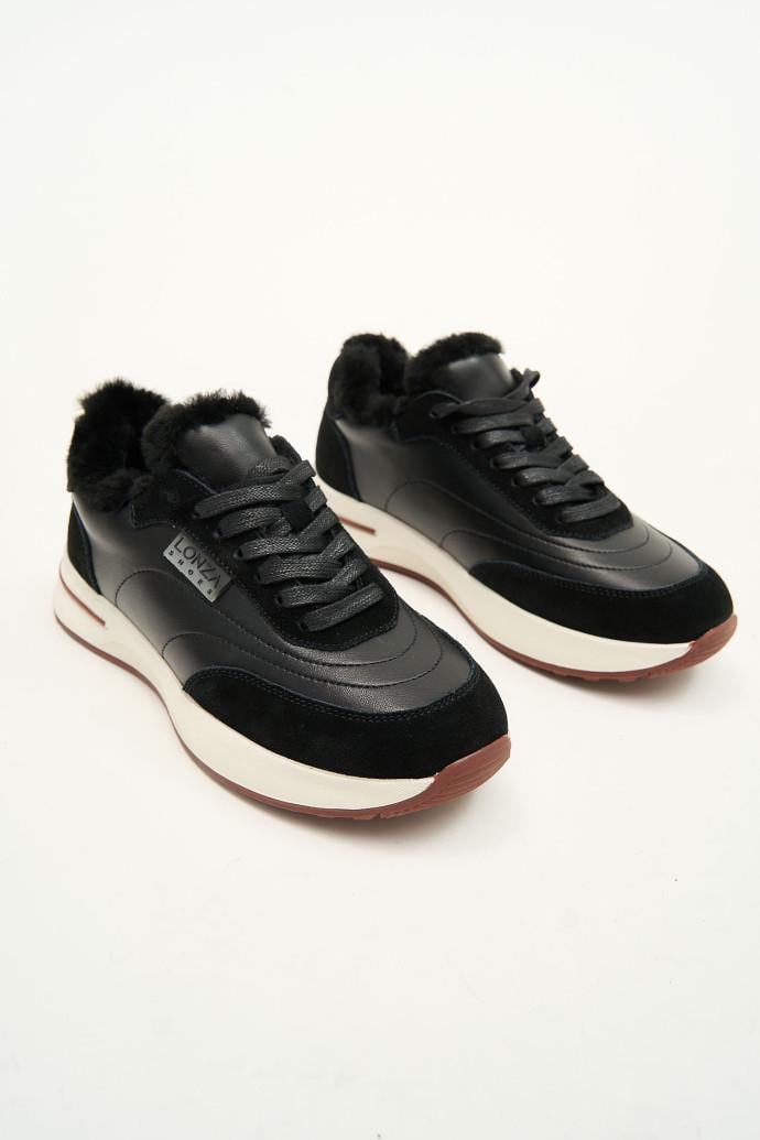 Кроссовки женские зимние LONZA р. 41 Черный (178542)