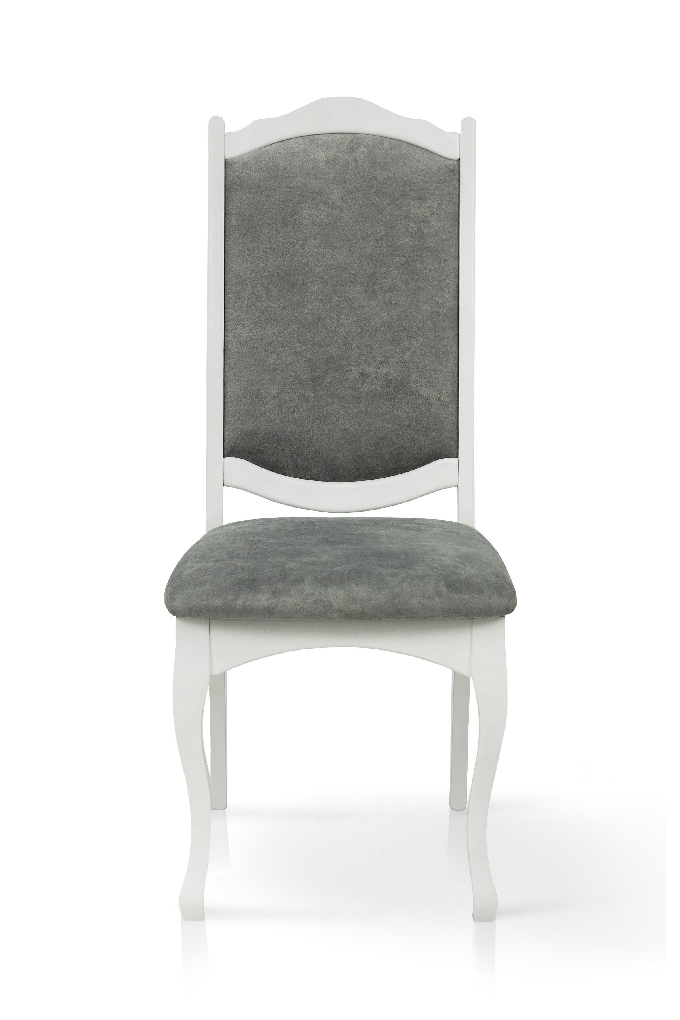 Стілець для кухні та вітальні Фенікс Наталі 450х1035х440 мм Білий/Моррант (GAА0055814) - фото 3 Стілець для кухні та вітальні Фенікс Наталі 450х1035х440 мм Білий/Моррант (GAА0055814) - фото 3