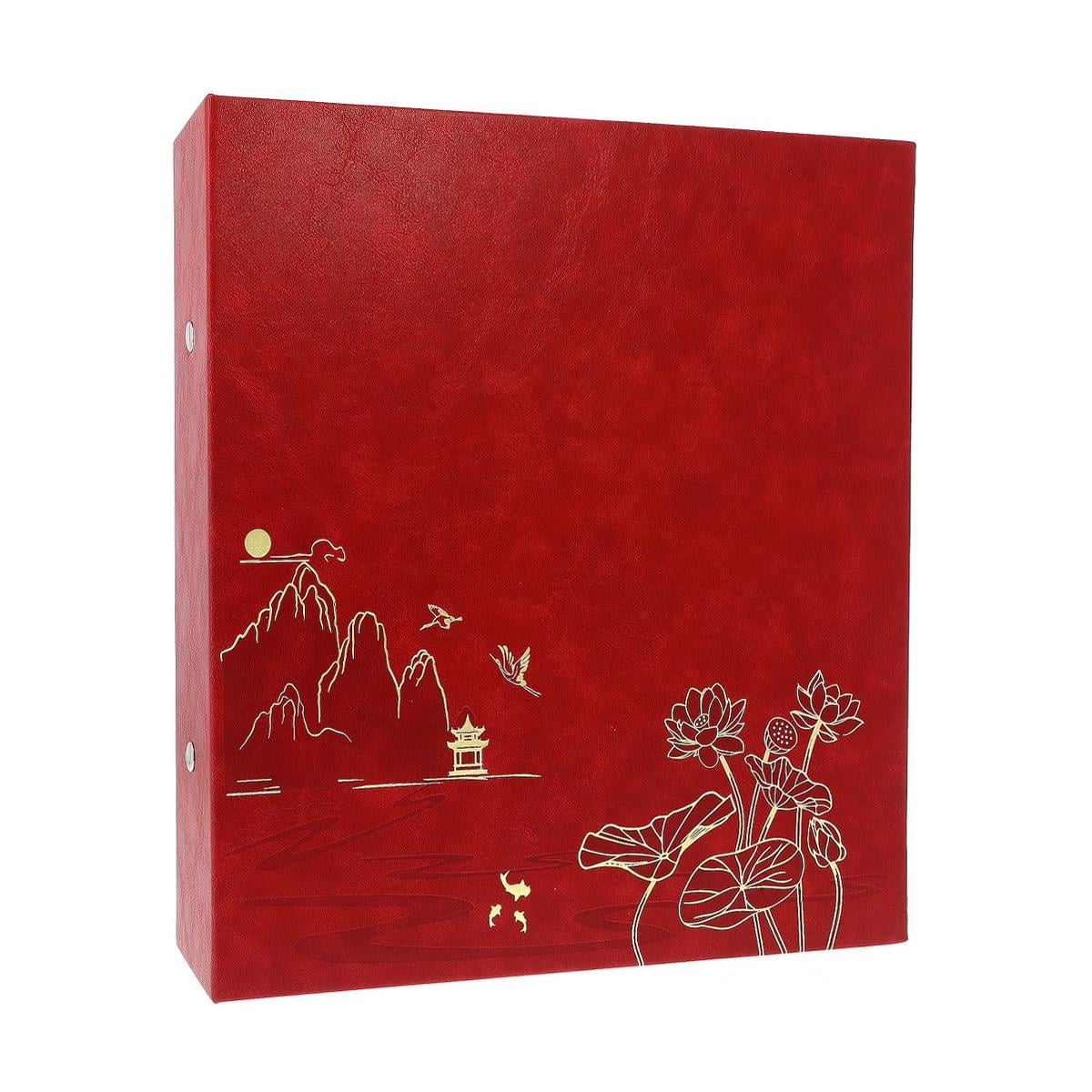 Фотоальбом Gedeon SBC461000 LOTUS 1000 фото 10x15 см Red