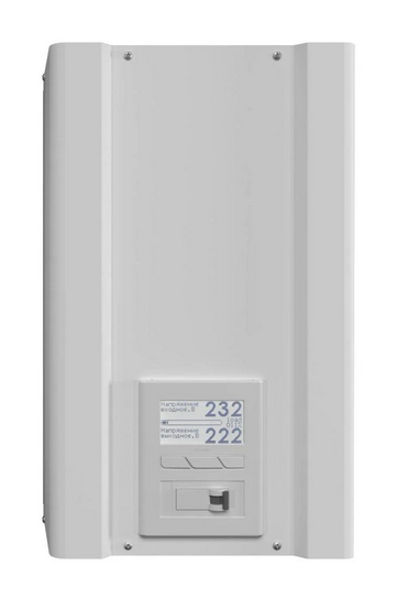 Стабилизатор напряжения однофазный Елєкс Ампер-Т У 16-1/63 v2.1 14 кВт 63 А LCD-дисплей