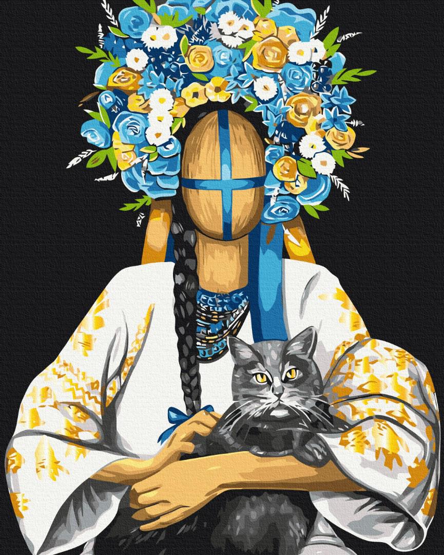 Картина по номерам Brushme Украина – это я 40x50 см (BS53524) Картина по номерам Brushme Украина – это я 40x50 см (BS53524)