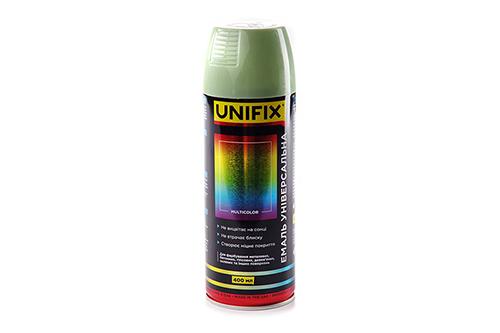 Эмаль универсальная акриловая Unifix 400 мл глянцевая RAL 6021 Зеленый бледный (79455)