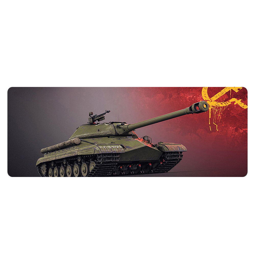 Коврик для мыши игровой World of tanks 47 тканевый нескользящее основание 300х700х2 мм (YUT_V3439)