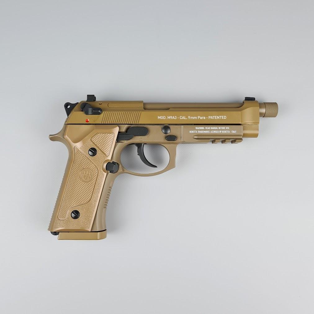 Пистолет пневматический Umarex Beretta MOD. M9A3 FM Blowback калибр 4,5 мм (5.8350) - фото 7 Пистолет пневматический Umarex Beretta MOD. M9A3 FM Blowback калибр 4,5 мм (5.8350) - фото 7