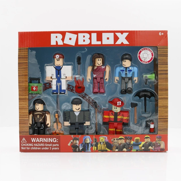 Набор фигурок Roblox для игры и коллекционирования 6 предметов