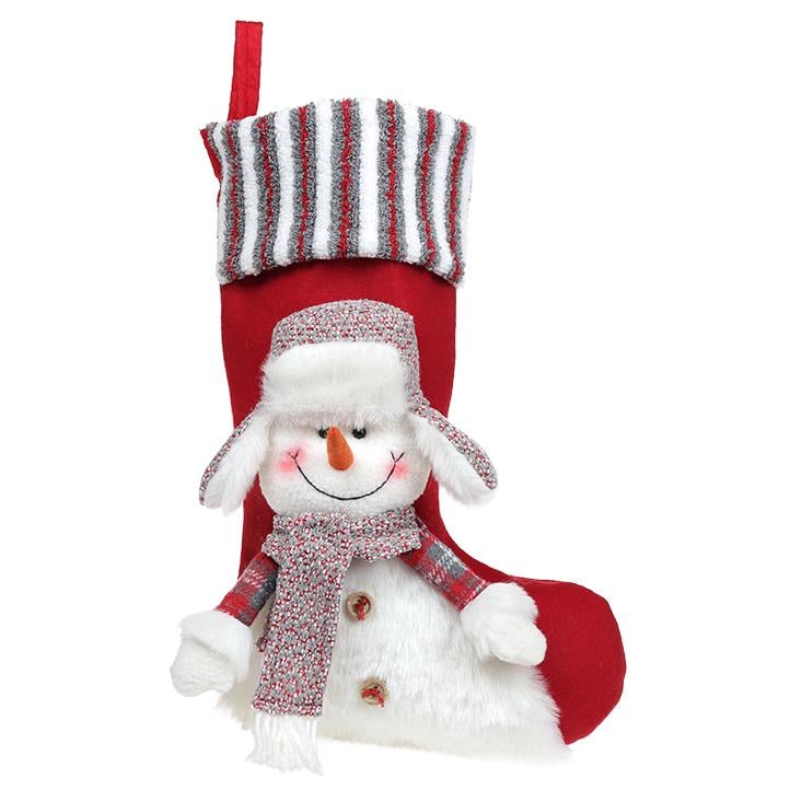 Новогодний декор BonaDi Сапожок 51 см Красный (778-358)